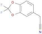 2-(2,2-difluorobenzo[d][1,3]dioxol-5-yl)acetonitrile