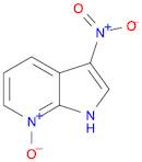 1H-Pyrrolo[2,3-b]pyridine, 3-nitro-, 7-oxide