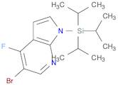 1H-Pyrrolo[2,3-b]pyridine, 5-bromo-4-fluoro-1-[tris(1-methylethyl)silyl]-