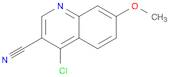 3-Quinolinecarbonitrile, 4-chloro-7-Methoxy-