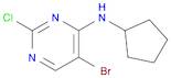 5-broMo-2-chloro-N-cyclopentylpyriMidin-4-aMine