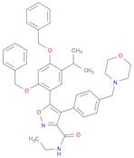 5-(2,4-bis(benzyloxy)-5-isopropylphenyl)-N-ethyl-4-(4-(MorpholinoMethyl)phenyl)isoxazole-3-carboxa…