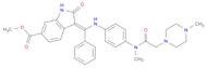 (Z)-methyl 3-(((4-(N-methyl-2-(4-methylpiperazin-1-yl)acetamido)phenyl)amino)(phenyl)methylene)-...