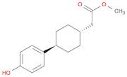 Methyl 2-((1s,4s)-4-(4-hydroxyphenyl)cyclohexyl)acetate