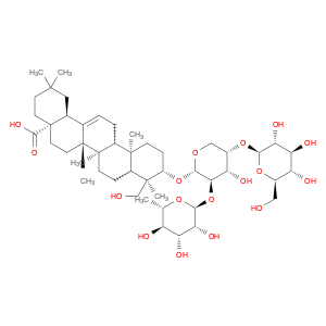 Hederagenin 3-O-α-L-rhaMnopyranosyl(1→2)-(β-D-glucopyranosyl(1→4))-α-L-arabinopyranoside