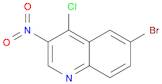 6-BROMO-4-CHLORO-3-NITROQUINOLINE