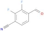 2,3-difluoro-4-formylbenzonitrile