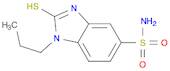 2-Mercapto-1-propyl-1H-benzo[d]imidazole-5-sulfonamide