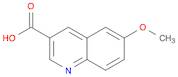 6-Methoxy-3- quinolinecarboxvlic acid