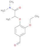 2-(2-Ethoxy-4-formylphenoxy)-N,N-dimethylpropanamide