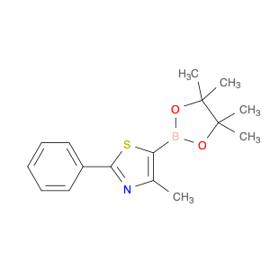 4-METHYL-2-PHENYL-5-(4,4,5,5-TETRAMETHYL-1,3,2-DIOXABOROLAN-2-YL)-1,3-THIAZOLE