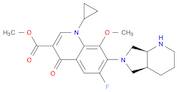 Methyl 1-cyclopropyl-6-fluoro-7-((4aS,7aS)-hexahydro-1H-pyrrolo[3,4-b]pyridin-6(2H)-yl)-8-methox...