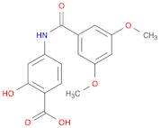 4-(3,5-Dimethoxybenzamido)-2-hydroxybenzoic acid