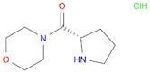 (S)-4-[(Pyrrolidin-2-yl)carbonyl]morpholine Hydrochloride