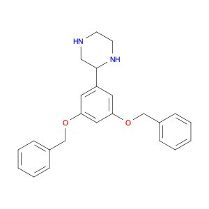 2-(3,5-Dibenzyloxyphenyl)piperazine