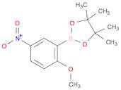 2-Methoxy-5-nitrophenylboronic acid pinacol ester