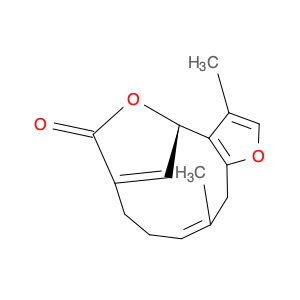 (R,10E)-4,8,9,12-Tetrahydro-3,11-dimethyl-6H-4,7-methenofuro[3,2-c]oxacycloundecin-6-one