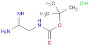 (2-Amino-2-iminoethyl)carbamic acid tert-butyl ester monohydrochloride