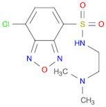 4-[2-(DIMETHYLAMINO)ETHYLAMINOSULFONYL]-7-CHLORO-2,1,3-BENZOXADIAZOLE