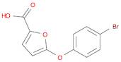 5-(4-Bromophenoxy)-2-furoic acid