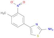 4-(4-Methyl-3-nitrophenyl)thiazol-2-amine