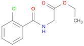 ETHYL 2-[(2-CHLOROBENZOYL)AMINO]ACETATE