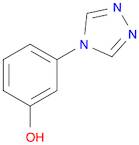 Phenol, 3-(4H-1,2,4-triazol-4-yl)- (9CI)