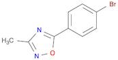 5-(4-BROMOPHENYL)-3-METHYL-1,2,4-OXADIAZOLE