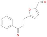 5-(3-OXO-3-PHENYL-1-PROPENYL)-2-FURALDEHYDE