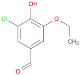 3-CHLORO-5-ETHOXY-4-HYDROXYBENZALDEHYDE