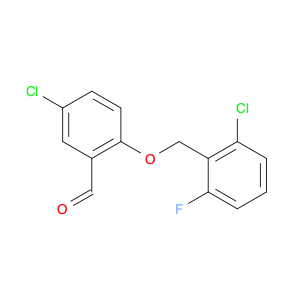 5-CHLORO-2-[(2-CHLORO-6-FLUOROBENZYL)OXY]BENZALDEHYDE