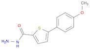 5-(4-METHOXYPHENYL)-2-THIOPHENECARBOHYDRAZIDE