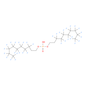 bis(3,3,4,4,5,5,6,6,7,7,8,8,9,9,10,10,10-heptadecafluorodecyl) hydrogen phosphate