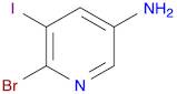 6-BROMO-5-IODOPYRIDIN-3-AMINE