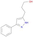 3-(3-Phenyl-1H-pyrazol-5-yl)propan-1-ol