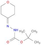 Hydrazinecarboxylic acid, (tetrahydro-4H-pyran-4-ylidene)-, 1,1-dimethylethyl