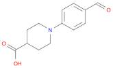 1-(4-Formylphenyl)piperidine-4-carboxylic acid