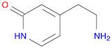 2(1H)-Pyridinone,4-(2-aminoethyl)-(9CI)