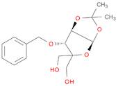 4-(Hydroxymethyl)-1,2-O-isopropylidene-3-O-benzyl-β-L-threo-pentofuranose