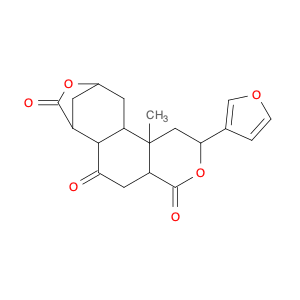 (2S)-2β-(3-Furyl)-4aα,5,6aβ,7,10,11,11aα,11b-octahydro-11bβ-methyl-7β,10β-methano-2H-pyrano[4,3-g]…