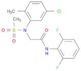 2-(N-(5-chloro-2-Methylphenyl)MethylsulfonaMido)-N-(2,6-difluorophenyl)acetaMide