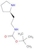 Carbamic acid, [2-(2R)-2-pyrrolidinylethyl]-, 1,1-dimethylethyl ester (9CI)