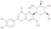 4H-Benzopyran-4-one, 2-(3,4-dihydroxyphenyl)-6-β-D-glucopyranosyl-5 -hydroxy-7-methoxy-