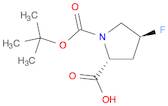 (2R,4S)-1-(tert-butoxycarbonyl)-4-fluoropyrrolidine-2-carboxylic acid