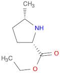 L-Proline, 5-methyl-, ethyl ester, (5S)- (9CI)