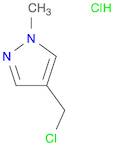 4-(Chloromethyl)-1-methyl-1H-pyrazole hydrochloride