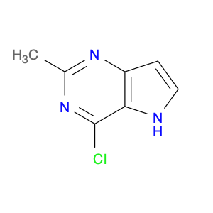 5H-Pyrrolo[3,2-d]pyrimidine, 4-chloro-2-methyl-