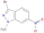 3-Bromo-1-methyl-6-nitro-1H-indazole