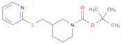 3-(Pyridin-2-ylsulfanylmethyl)-piperidine-1-carboxylic acid tert-butyl ester