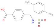 4-(([(2,5-DIMETHYLPHENYL)SULFONYL]AMINO)METHYL)BENZOIC ACID